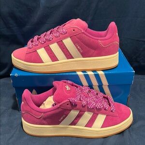 Adidas- Campus 00s, purple pink, 8.5 women QS